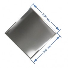 Зеркальная плитка 20x20 см с фацетом 5 мм (квадрат)